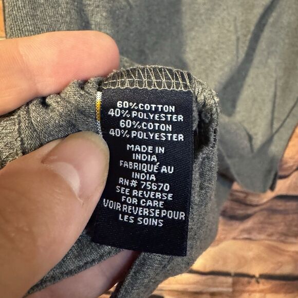 Nickel & Iron NY Men's M Gray Long Sleeve Henley Shirt Cotton Blend Casual Top - Picture 7 of 7